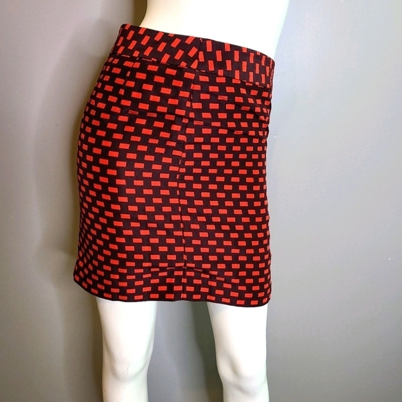 LOFT Checkard Mini Skirt sz 0P - Picture 3 of 6